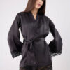 Dropped Shoulder Sleeves Mini Lingerie Nighty