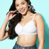 Full Coverage Lightly Padded Floral Lace Bra