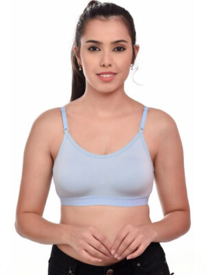 Full Coverage Women Sports Bra - Blue