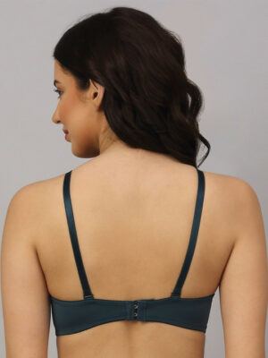 Green Underwired Lightly Padded Foam Bra