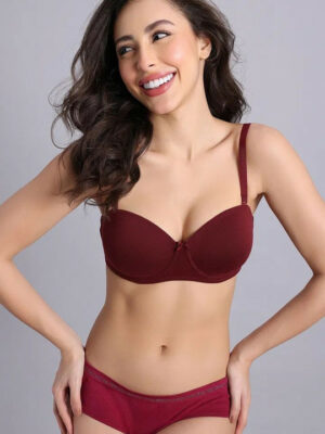Medium Coverage Underwired Lightly Padded Fancy Bra