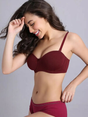 Medium Coverage Underwired Lightly Padded Fancy Bra