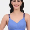 Padded Non Wired with Back Hook Polymide Sports Bra