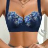 Peach Girl Seamless Lace Bra With Underwire