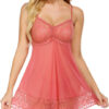 Self-Designed Baby Doll Night Dress - Pink