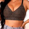 Sexy Leopard Print Wireless Padded Bra