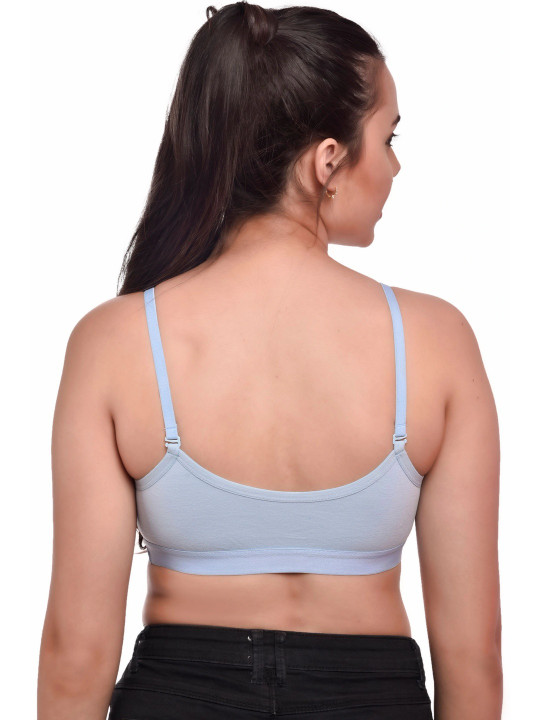 Full Coverage Women Sports Bra - Blue