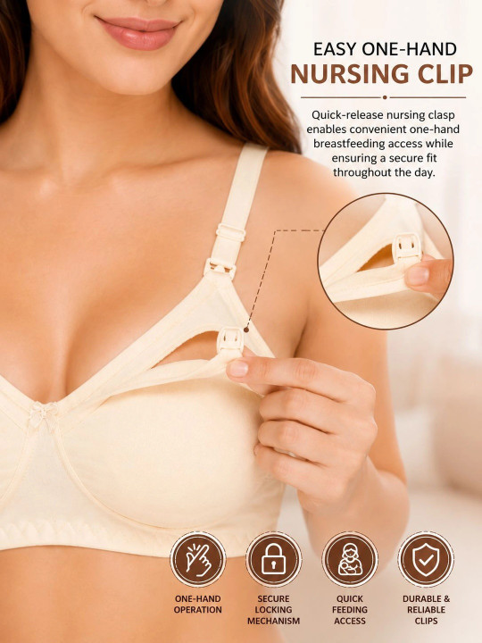 Full Coverage Underwired Nursing Bra