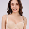 Half Coverage Underwired Lightly Padded Balconette Bra