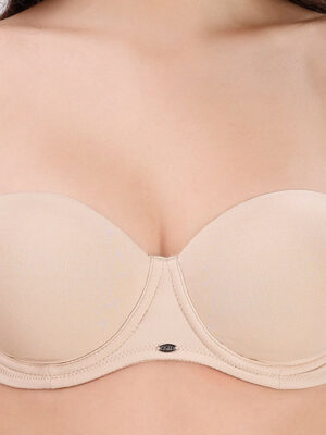 Half Coverage Underwired Lightly Padded Balconette Bra