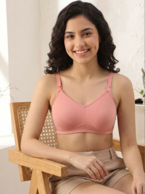 Medium Coverage Underwired Lightly Padded Feeding Bra