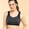 Medium Impact Cotton Padded Wire-Free Full Coverage Sports Bra
