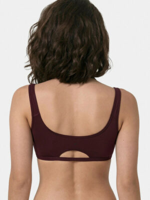 Non-Padded High Coverage Low Impact Sports Bra