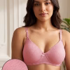 Padded Non-Wired Full Coverage Multiway T-shirt Bra in Light Pink