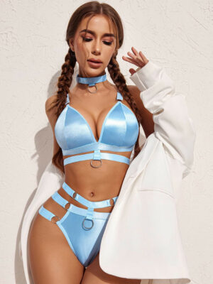Ring Strappy Garter Belt