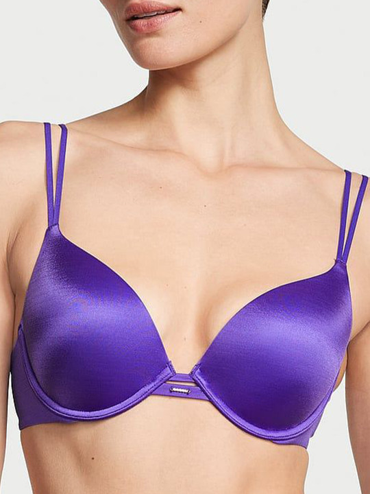 Sexy Lightly Padded Push-Up Embellished Bra