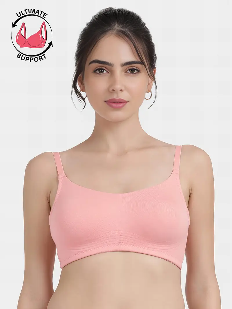 Casual Hi-Support No Sag Coverage Everyday Bra