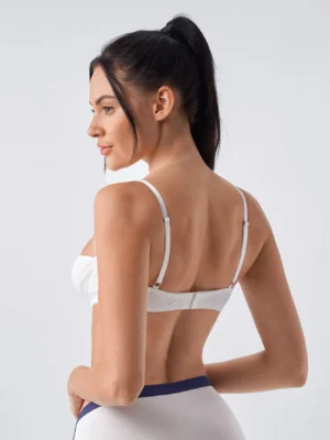 Women's Simple Solid Color Underwire Bra