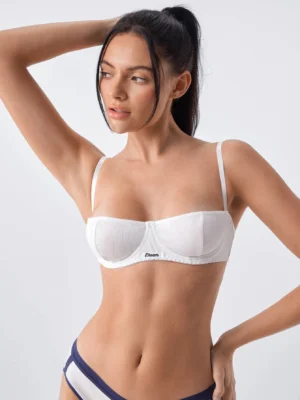 Women's Simple Solid Color Underwire Bra
