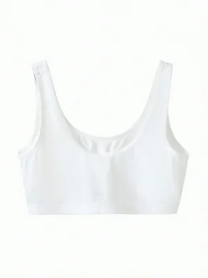 Balabala Girls Sleeveless Top Summer Cotton Bra