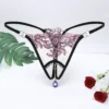 Sexy Lingerie Shorts Rhinestone Classic Pendant Panty